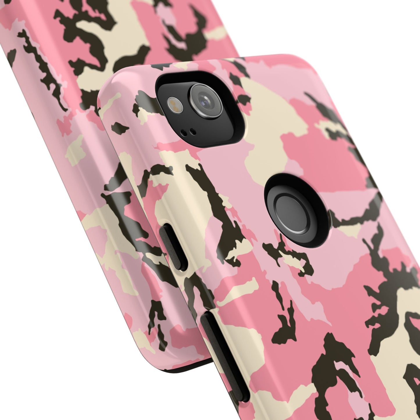 Stylish Pink Camouflage Phone Case – Tough Cases for Trendsetters