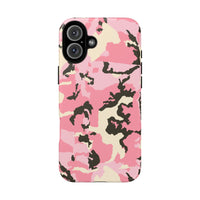 Stylish Pink Camouflage Phone Case – Tough Cases for Trendsetters