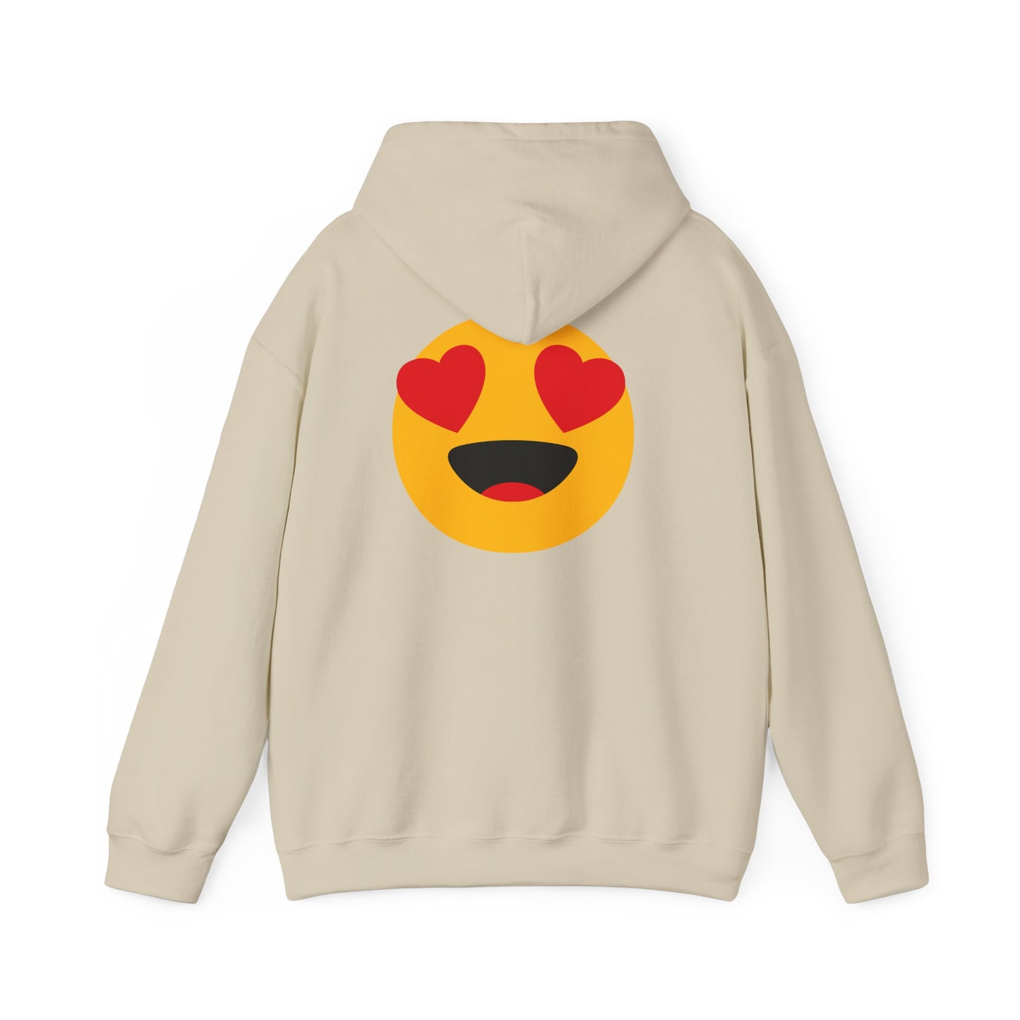 Heart Eyes Emoji Hoodie - Unisex Heavy Blend™ Sweatshirt
