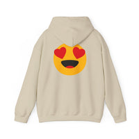 Heart Eyes Emoji Hoodie - Unisex Heavy Blend™ Sweatshirt