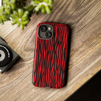 Bold Zebra Print Phone Case - Tough Protection for Trendsetters