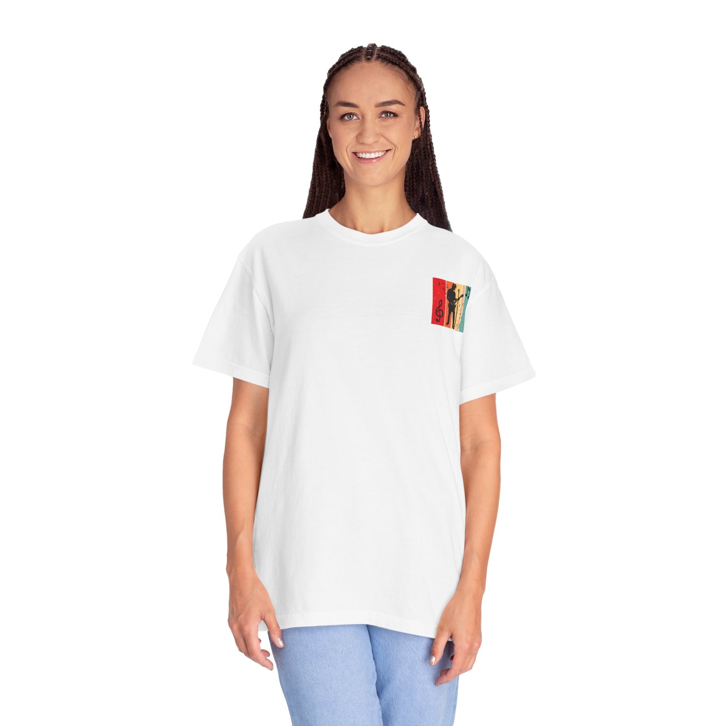 Music Lover T-Shirt, Retro Band Tee, Unisex Music T-Shirt, Guitarist Gift, Music Festival Shirt, Casual Concert Attire