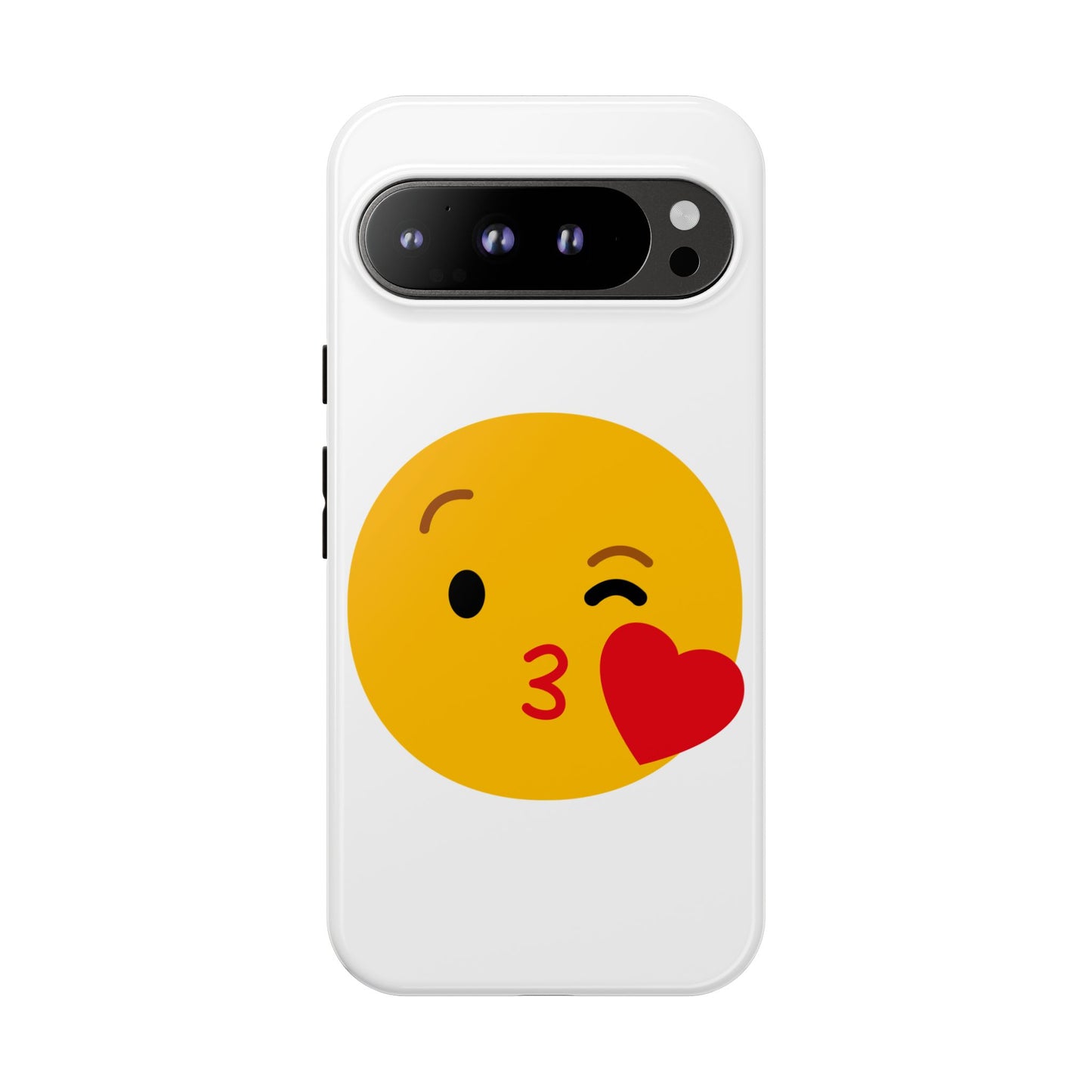 Cute Emoji Phone Case - Kissy Face Design for Stylish Protection
