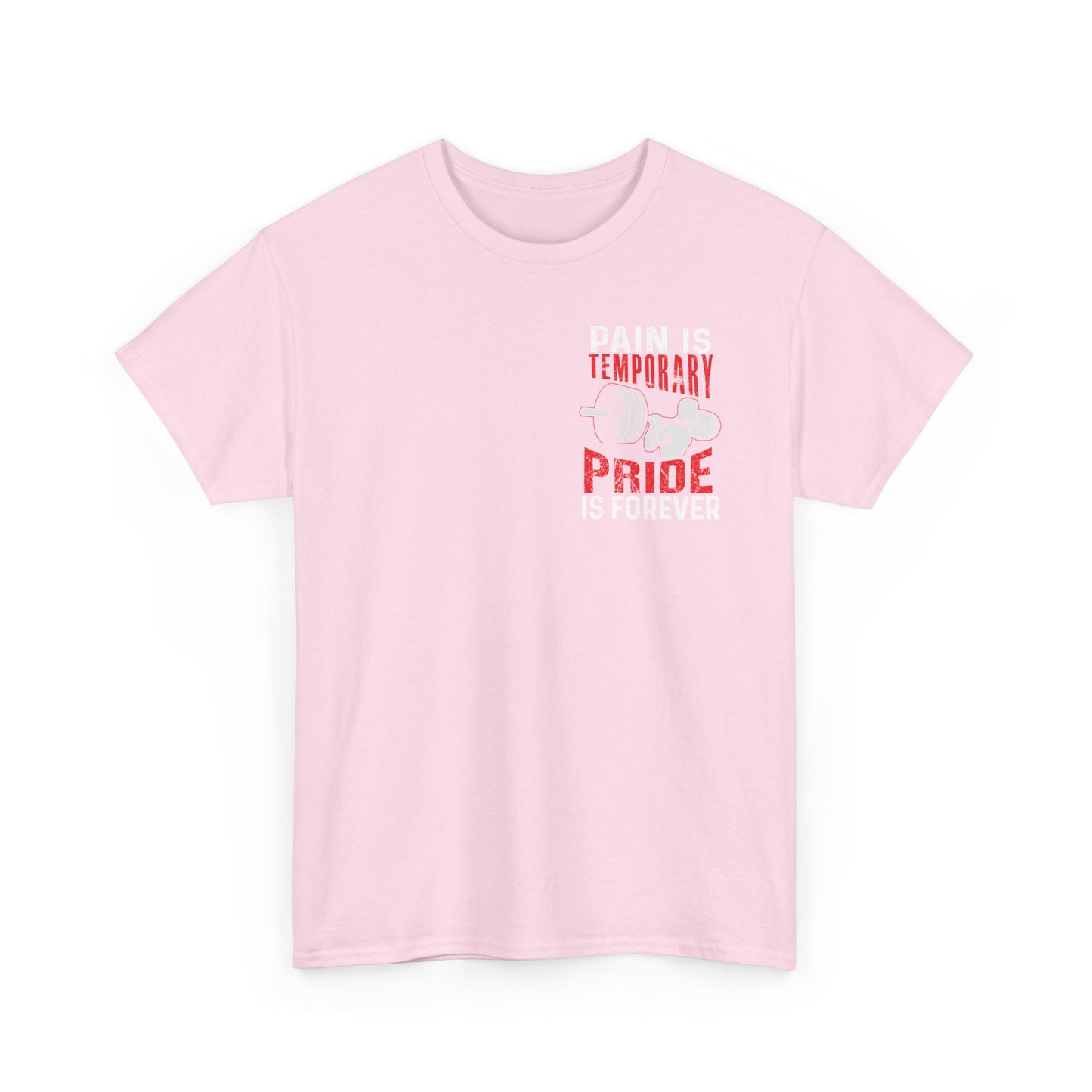 Temporary Pride Unisex Cotton Tee, Fitness Shirt, Apparel, Workout Top,  Gift, Celebration Tee