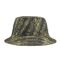 Snakeskin Bucket Hat - Trendy Outdoor Accessory for Summer Adventures
