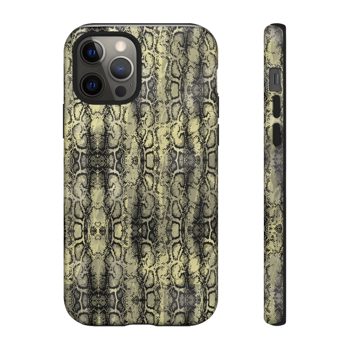 Snake Pattern Phone Case – Tough & Stylish Protection for Your Device  Show off your wild side while keeping your phone protected with this sleek snake pattern case—designed for both fashion and function.