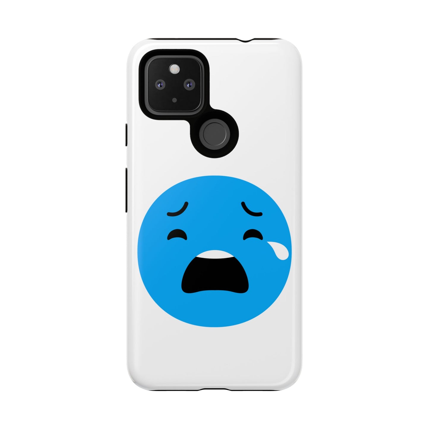 Funny Sad Face Phone Case - Tough and Stylish