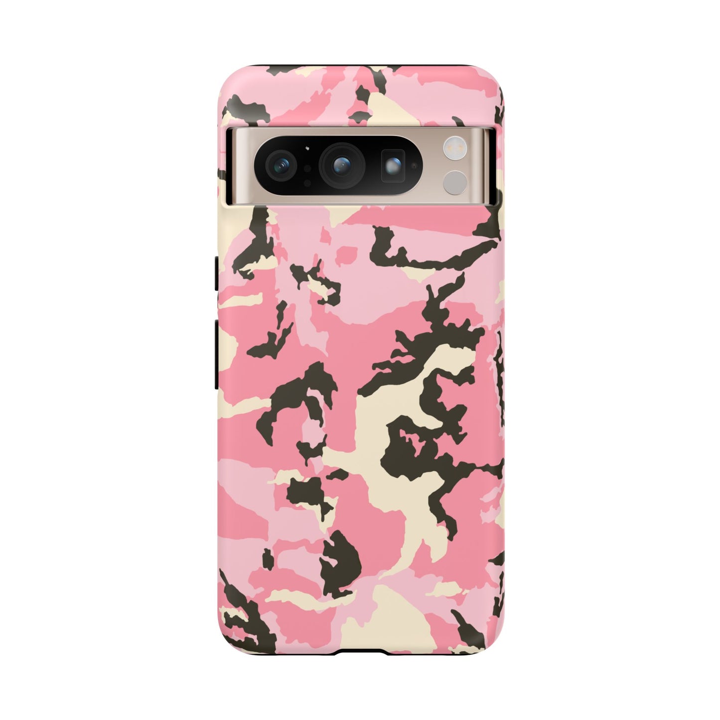 Stylish Pink Camouflage Phone Case – Tough Cases for Trendsetters