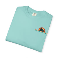 Unisex Cat & Dog Sunset Graphic T-Shirt - Casual Animal Lover Tee