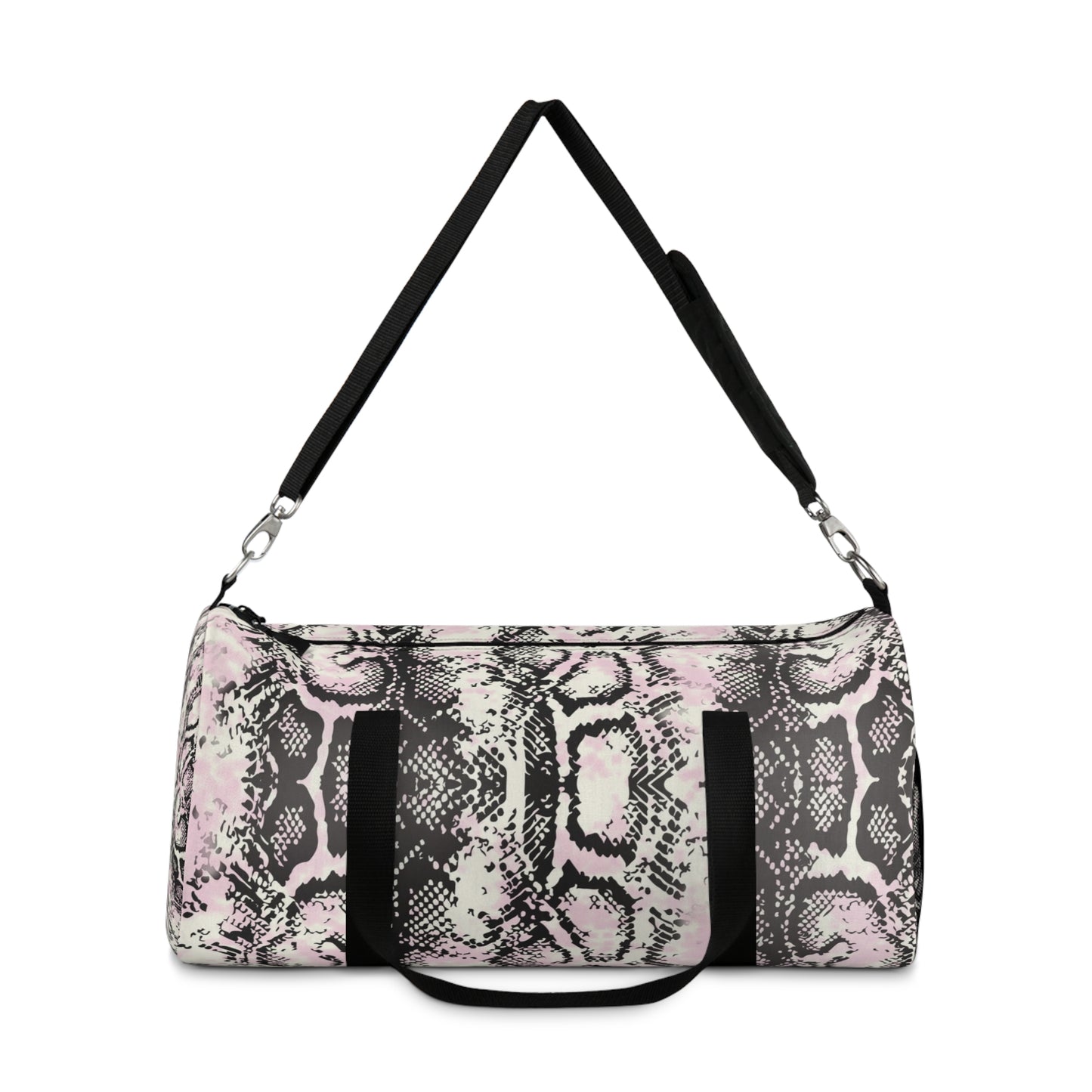 Stylish Python Print Duffel Bag - Perfect for Travel and Gym