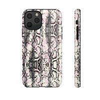 Stylish Snake Print Phone Case – Trendy Design, Tough Protection  Make a bold fashion statement while keeping your phone safe with this sleek and durable snake print case.