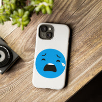 Funny Sad Face Phone Case - Tough and Stylish