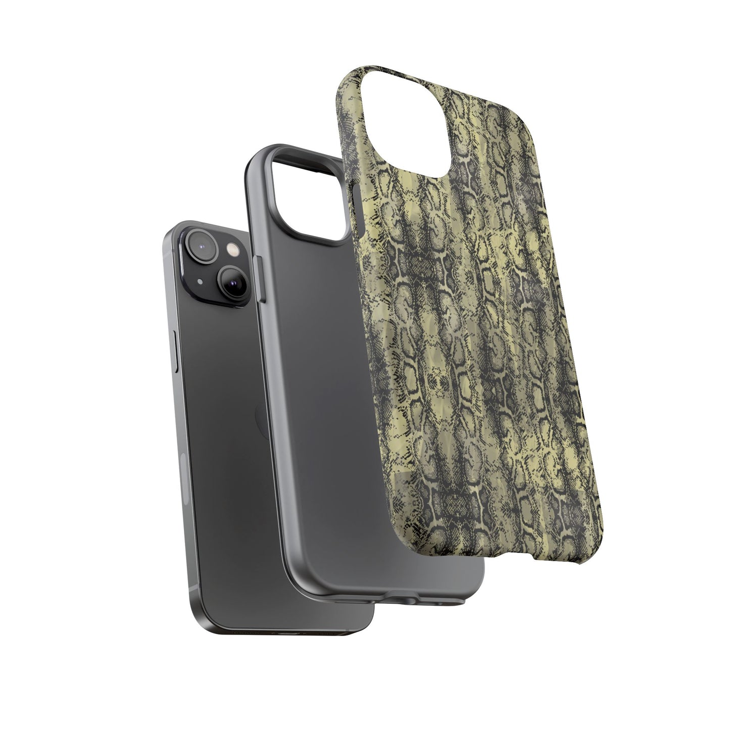 Snake Pattern Phone Case – Tough & Stylish Protection for Your Device  Show off your wild side while keeping your phone protected with this sleek snake pattern case—designed for both fashion and function.