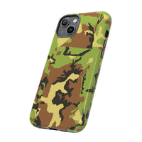 Camo Tough Phone Case - Durable Military Style Cover for Adventure Lovers