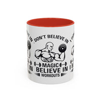 Motivational Workout Coffee Mug, Fitness Mug, Gym Mug, Exercise Mug, Inspirational Mug, Morning Coffee Cup