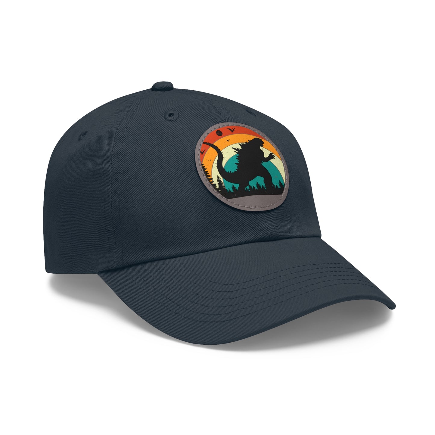 Adventure Dad Hat with Leather Patch – Perfect for Outdoor Enthusiasts