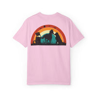 Rainbow Animal Scene Unisex T-Shirt - Nature Lover's Gift