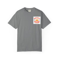 Beach Bound Unisex Garment-Dyed T-Shirt, Summer Vibes, Casual Wear, Beach Trip, Vacation Shirt, Outdoor Activities