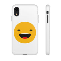 Happy Face Tough Phone Case - Durable Protection with Smile Design