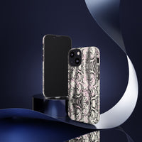 Stylish Snake Print Phone Case - Tough Protection for Trendsetters