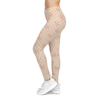 Floral Print Women's Casual Leggings - Stylish & Comfortable Everyday Wear