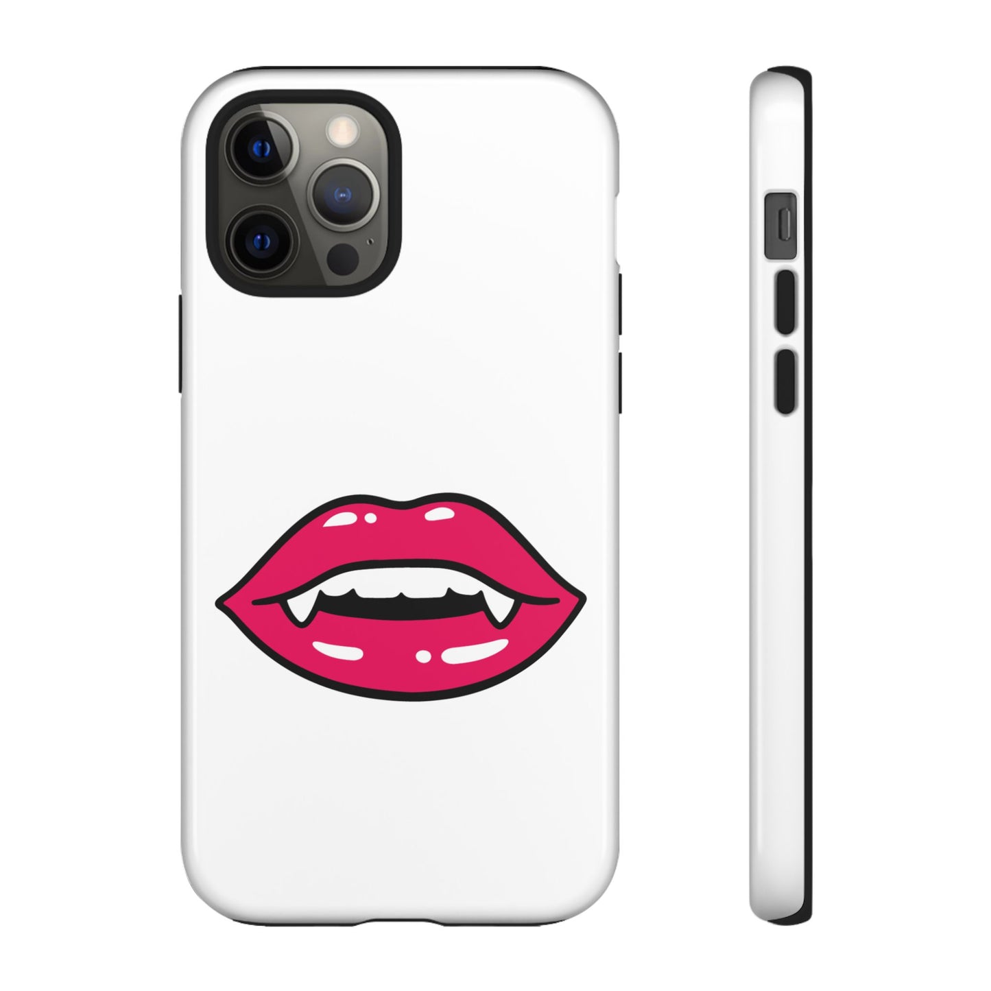 Vampire Mouth Phone Case - Tough Cases for Halloween, Gift for Spooky Lovers, Quirky Phone Accessories, Fun Tech Gear