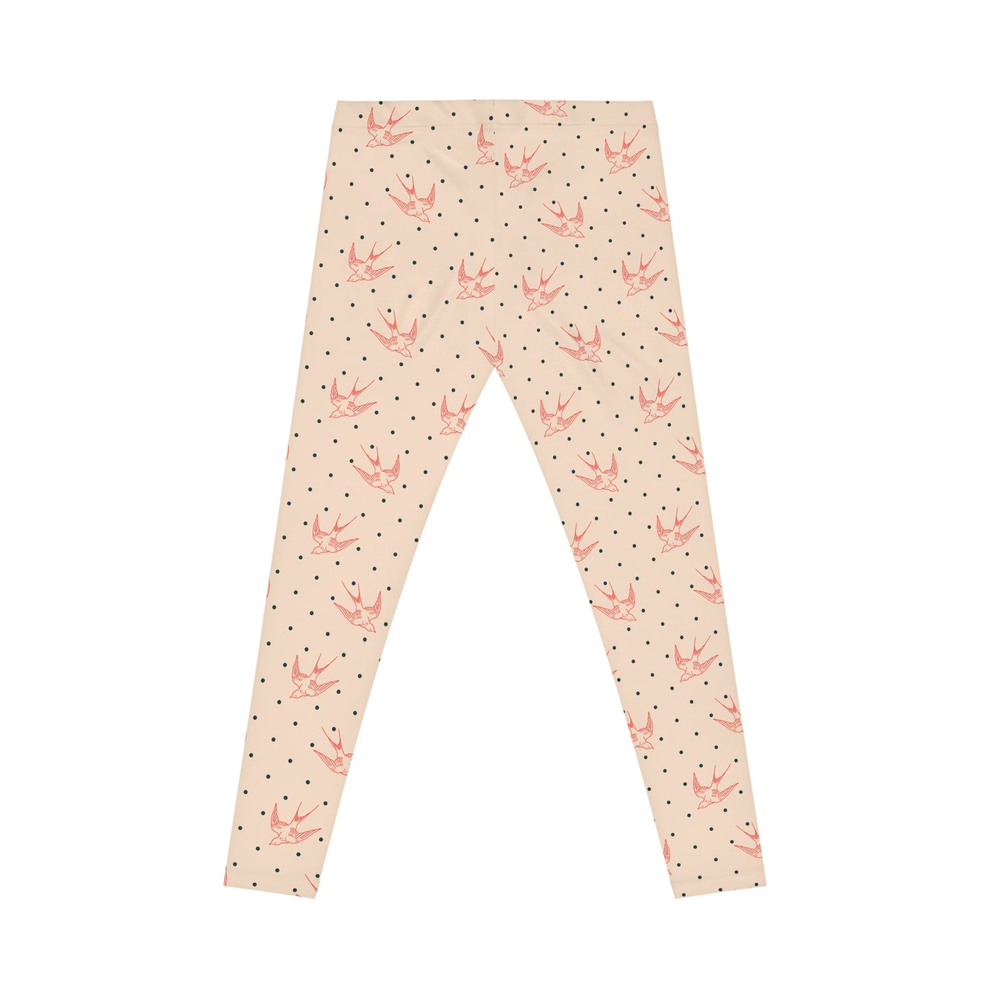 Floral Print Women's Casual Leggings - Stylish & Comfortable Everyday Wear