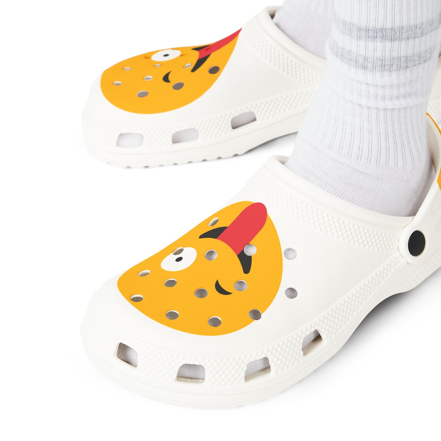 Rainbow Tie-Dye EVA Foam Clogs for Comfort and Fun
