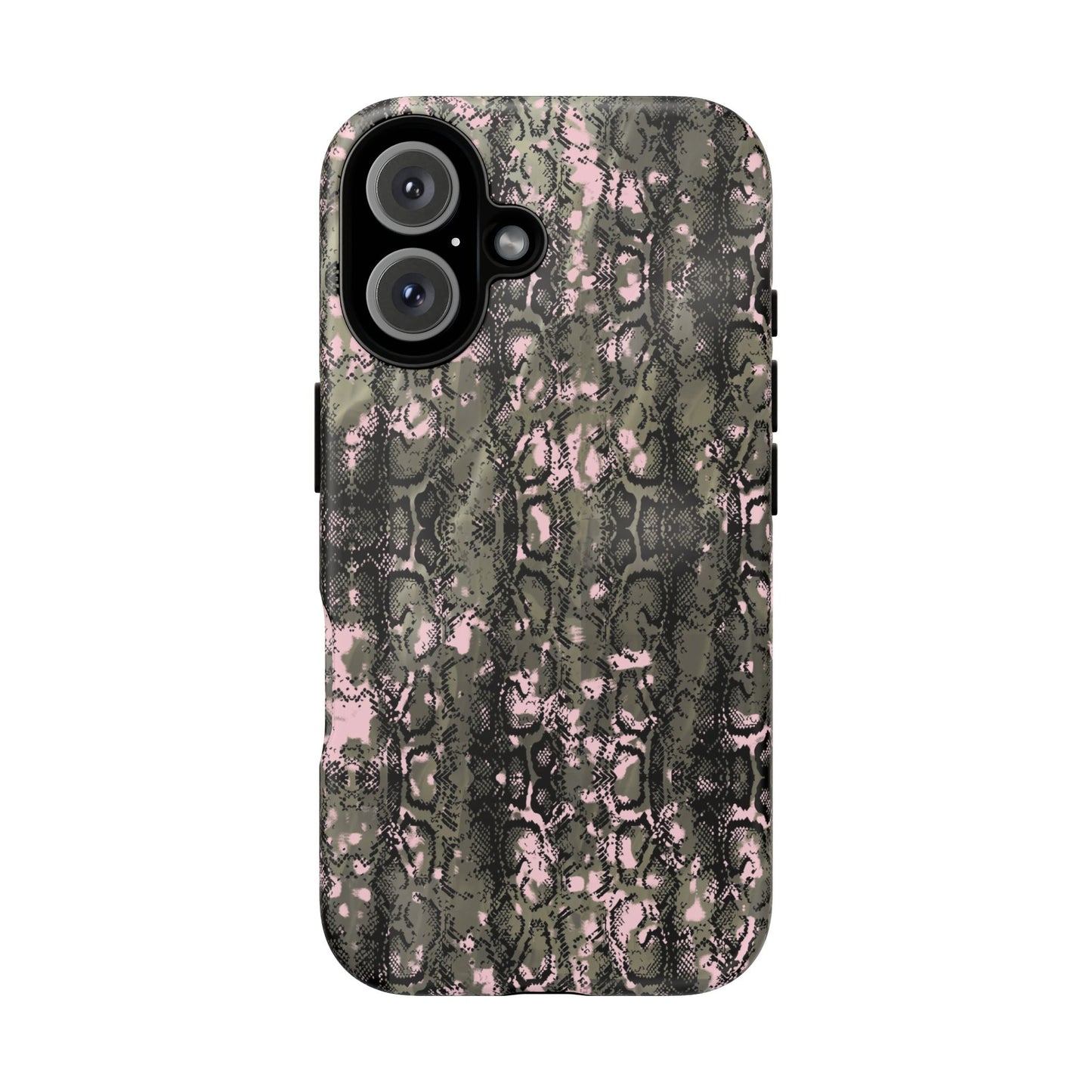 Stylish Snake Print Phone Case for Tough Protection