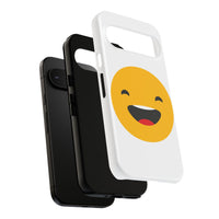 Happy Face Tough Phone Case - Durable Protection with Smile Design