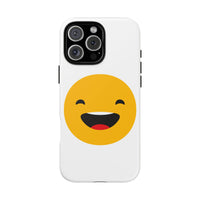 Happy Face Tough Phone Case - Durable Protection with Smile Design