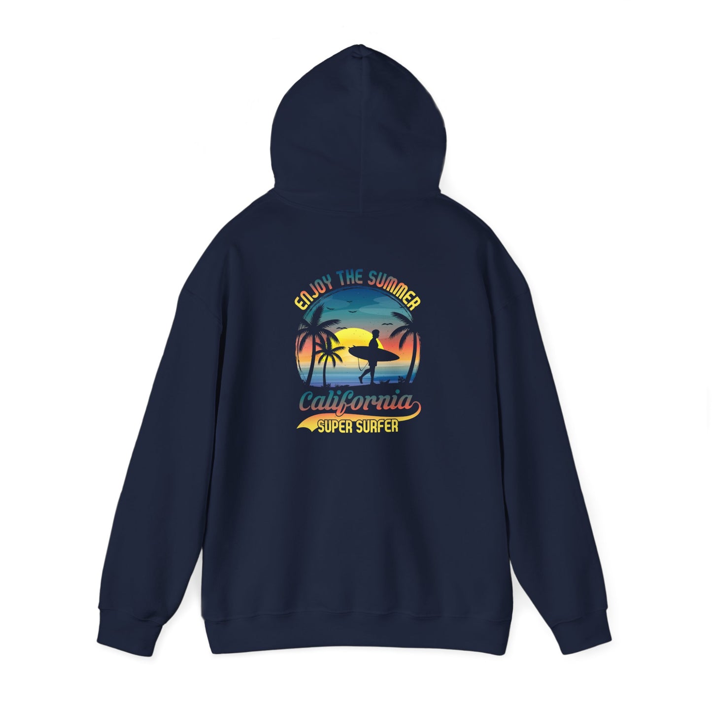 Unisex Heavy Blend™Hooded Sweatshirt California surfing is more than just a sport  it’s a lifestyle,a culture, vibe  🌊🏄‍♂️