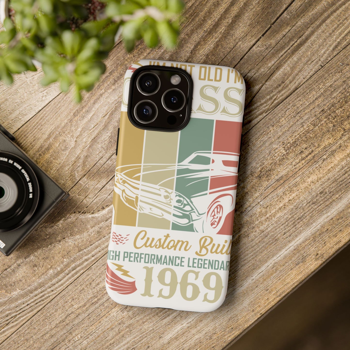 Vintage Classic Car Tough Case - Retro 1969 Design