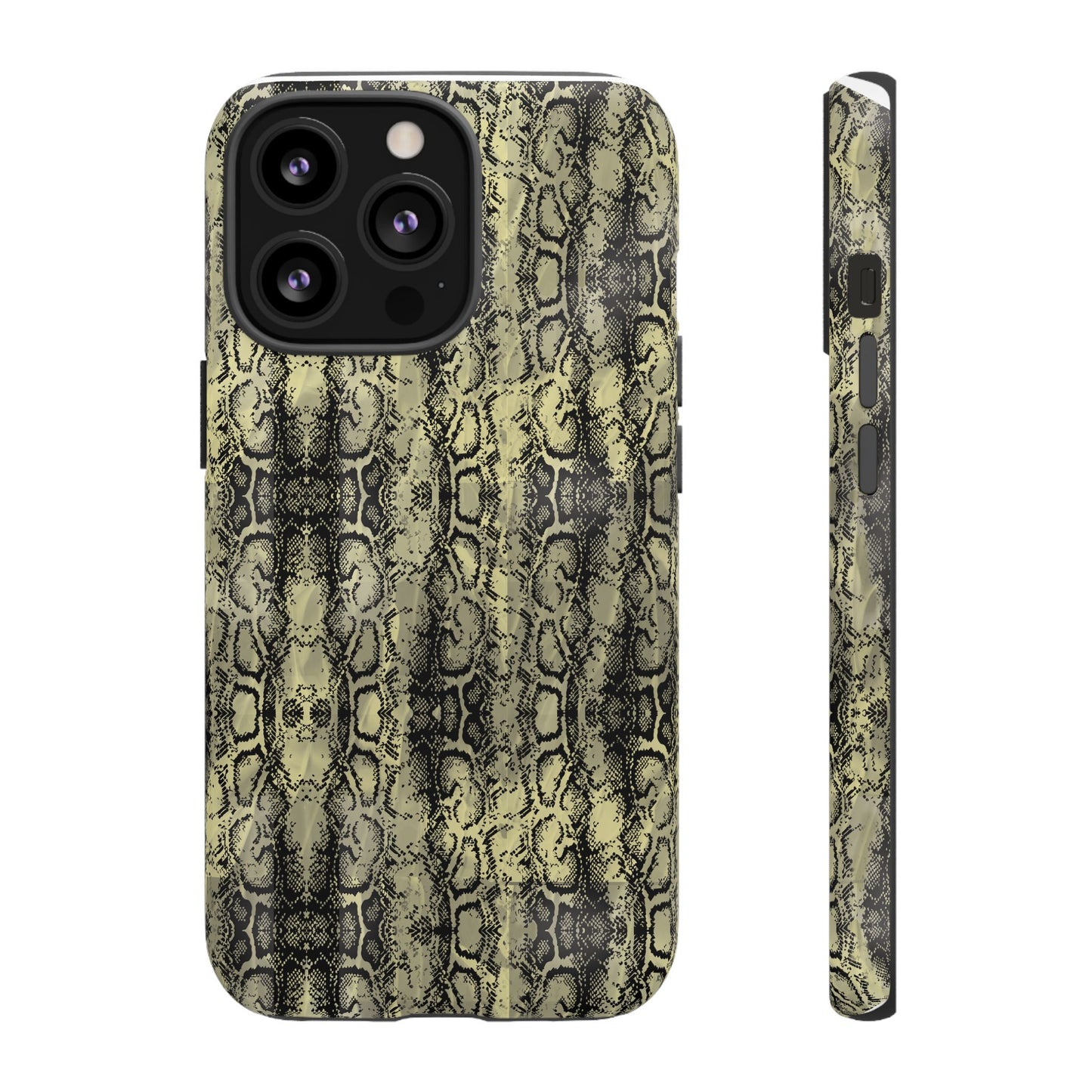 Snake Pattern Phone Case – Tough & Stylish Protection for Your Device  Show off your wild side while keeping your phone protected with this sleek snake pattern case—designed for both fashion and function.