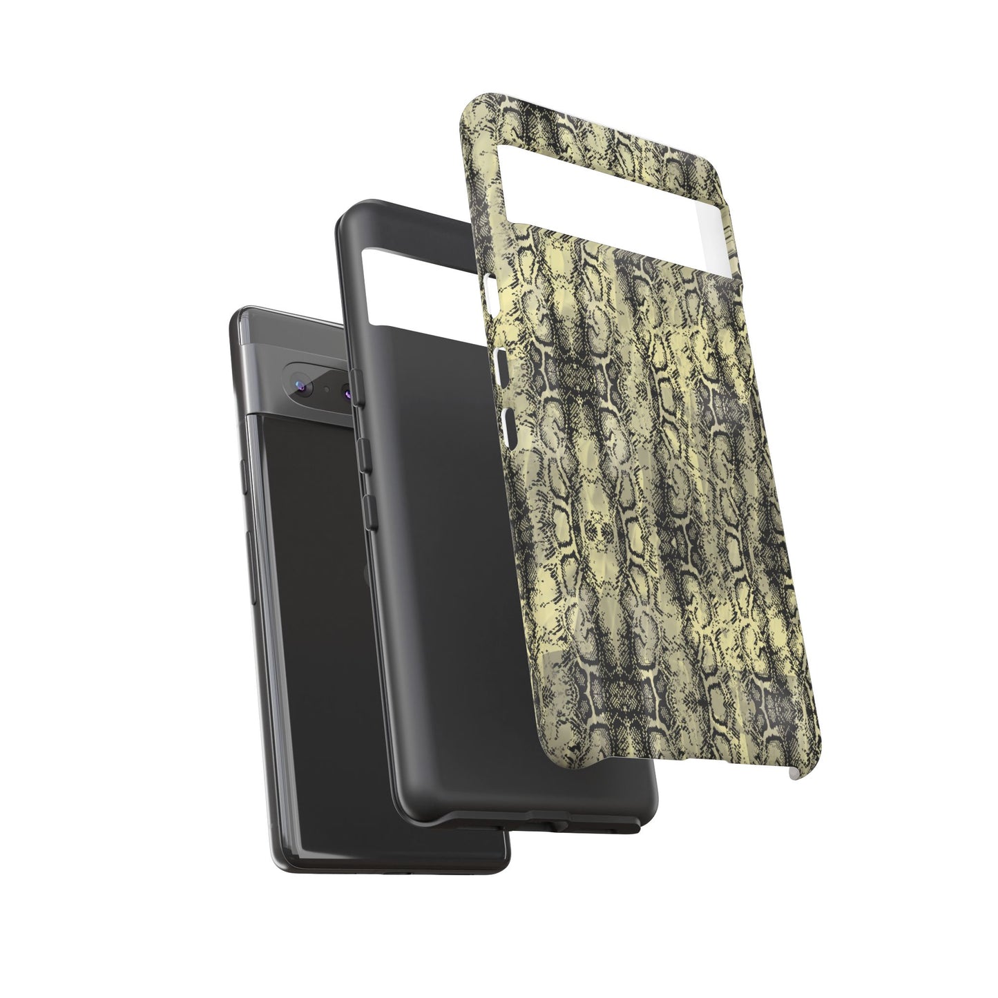 Snake Pattern Phone Case – Tough & Stylish Protection for Your Device  Show off your wild side while keeping your phone protected with this sleek snake pattern case—designed for both fashion and function.