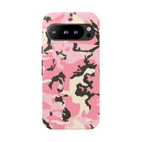 Stylish Pink Camouflage Phone Case – Tough Cases for Trendsetters