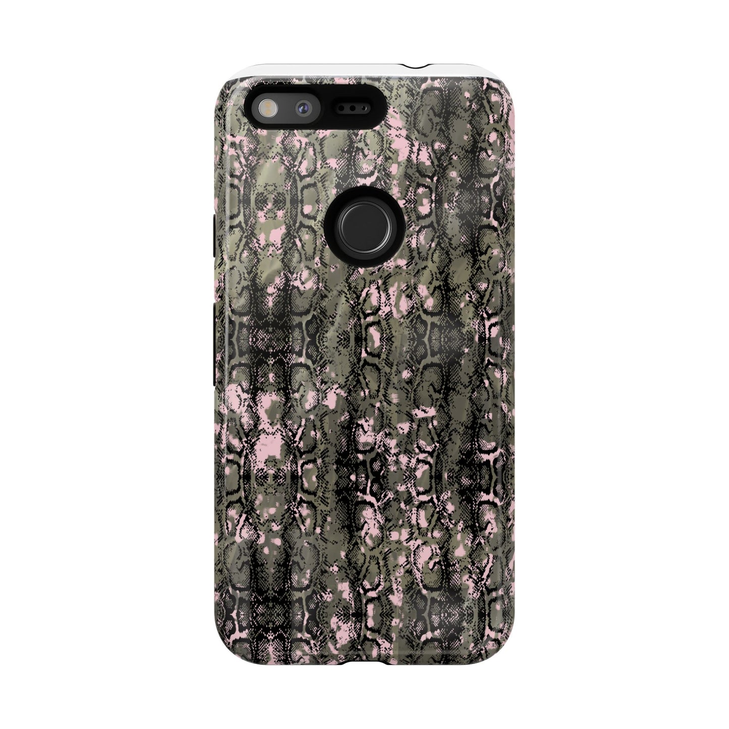 Camo Snake Pattern Phone Case – Rugged Protection Meets Bold Style  Turn heads while protecting your phone with this fierce camo snake pattern case—where urban edge meets outdoor grit.
