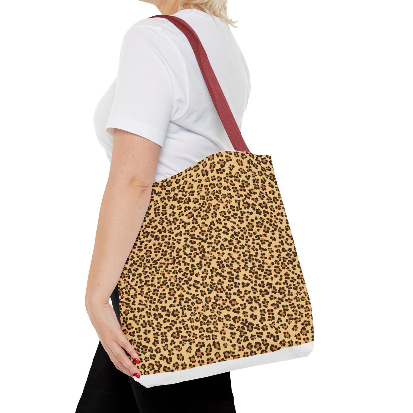 Trendy Leopard Print Tote Bag - Stylish & Versatile Accessory