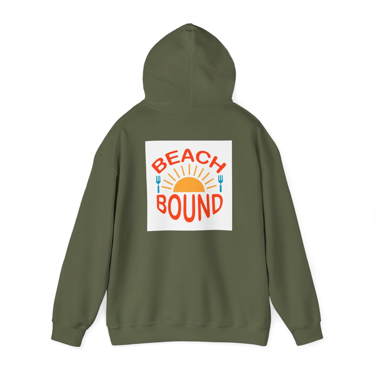 Beach Bound Hoodie – Perfect for Summer, Beach Days, Vacation, Travel, Gifts