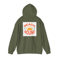 Beach Bound Hoodie – Perfect for Summer, Beach Days, Vacation, Travel, Gifts