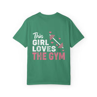 Gym Lover T-Shirt, Workout Shirt, Fitness Apparel, Gift for Gym Enthusiasts, Cute Exercise Top, Motivational Tee