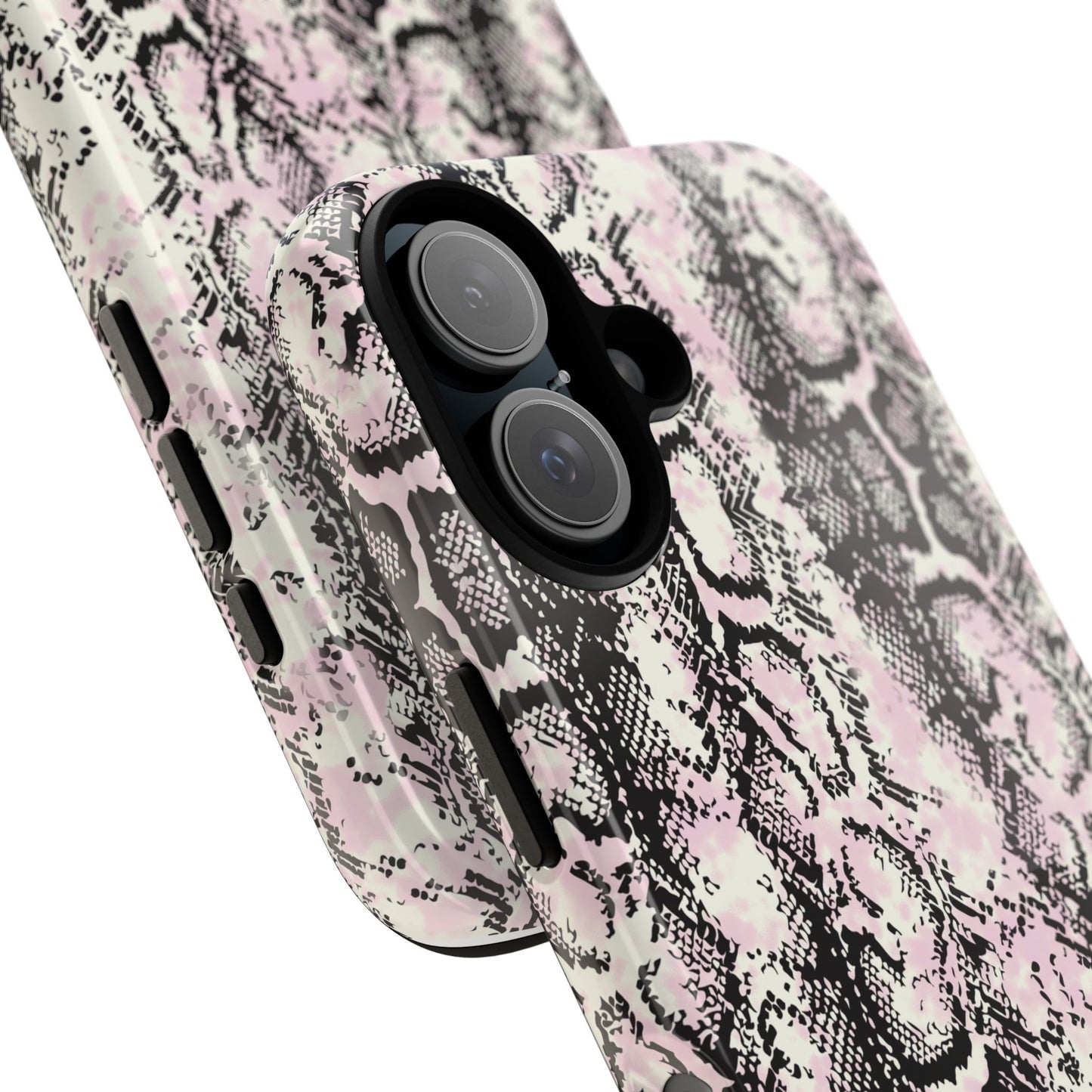 Stylish Snake Print Phone Case – Trendy Design, Tough Protection  Make a bold fashion statement while keeping your phone safe with this sleek and durable snake print case.