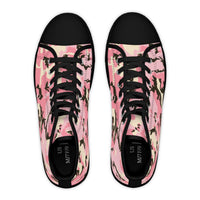 Trendy Women's Pink Camo High Top Sneakers