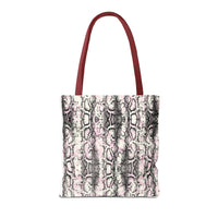 Elegant Python Print Tote Bag - Stylish and Trendy Carryall for Everyday Use