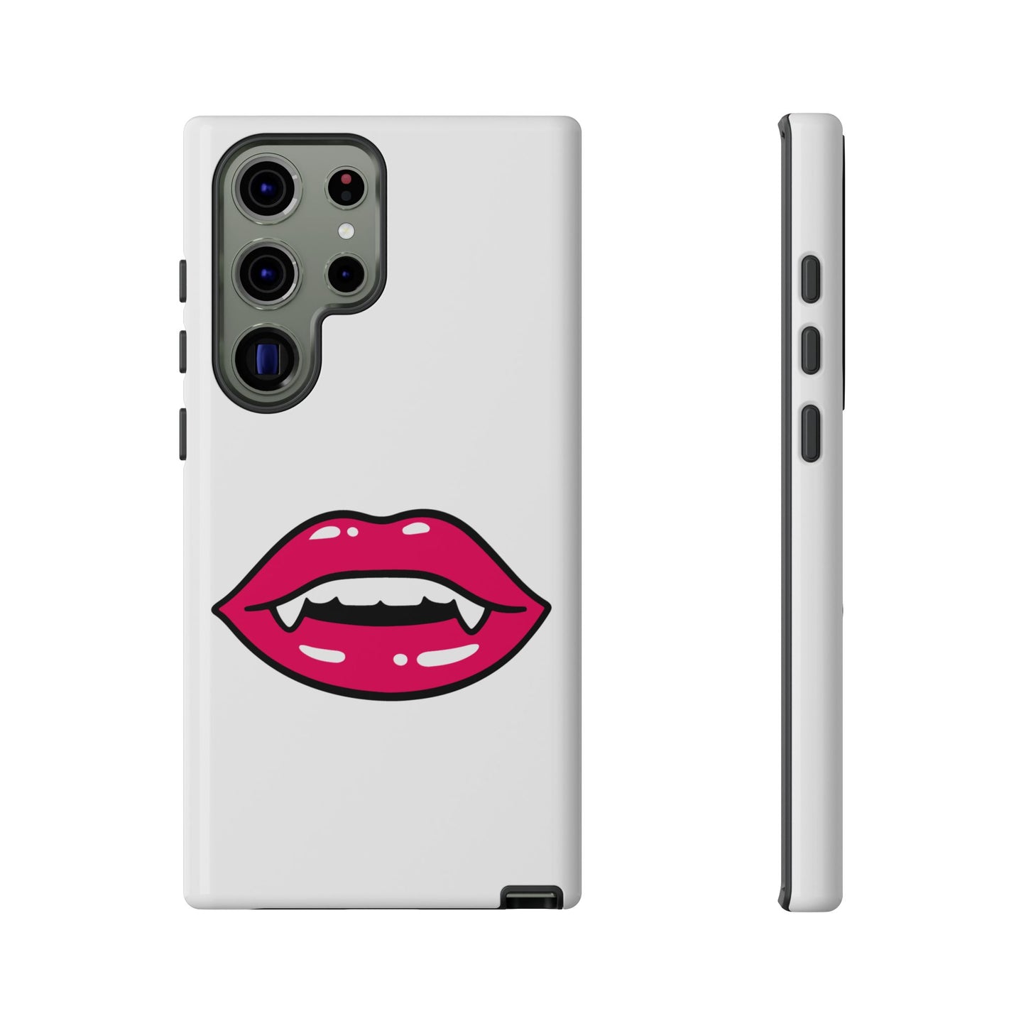 Vampire Mouth Phone Case - Tough Cases for Halloween, Gift for Spooky Lovers, Quirky Phone Accessories, Fun Tech Gear