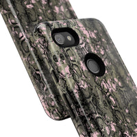 Stylish Snake Print Phone Case for Tough Protection