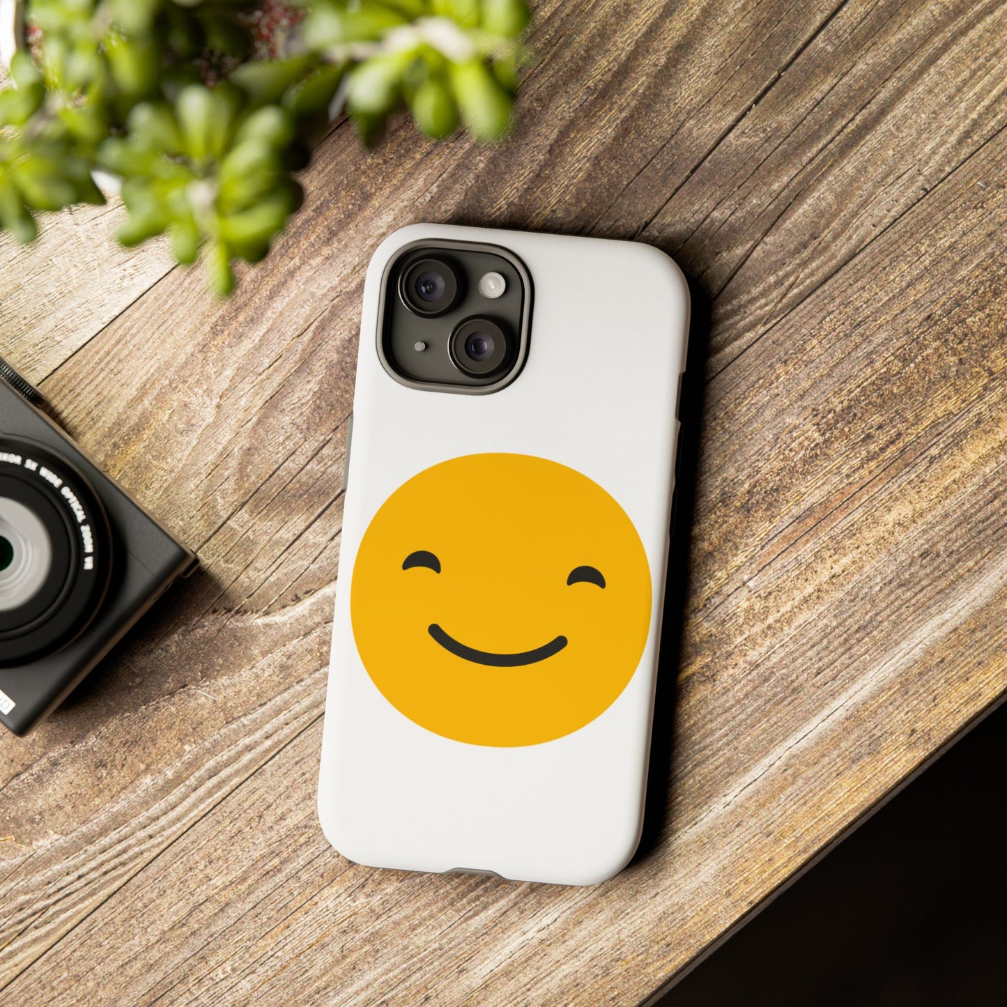 Happy Face Phone Case - Tough and Stylish Protection
