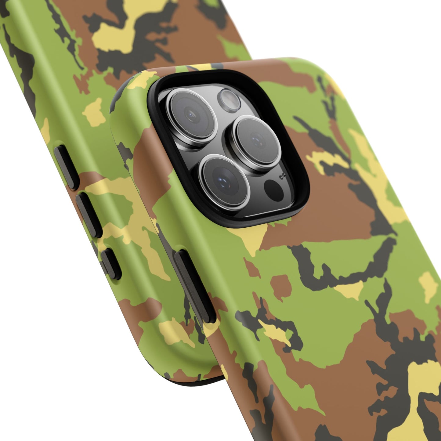 Camo Tough Phone Case - Durable Military Style Cover for Adventure Lovers
