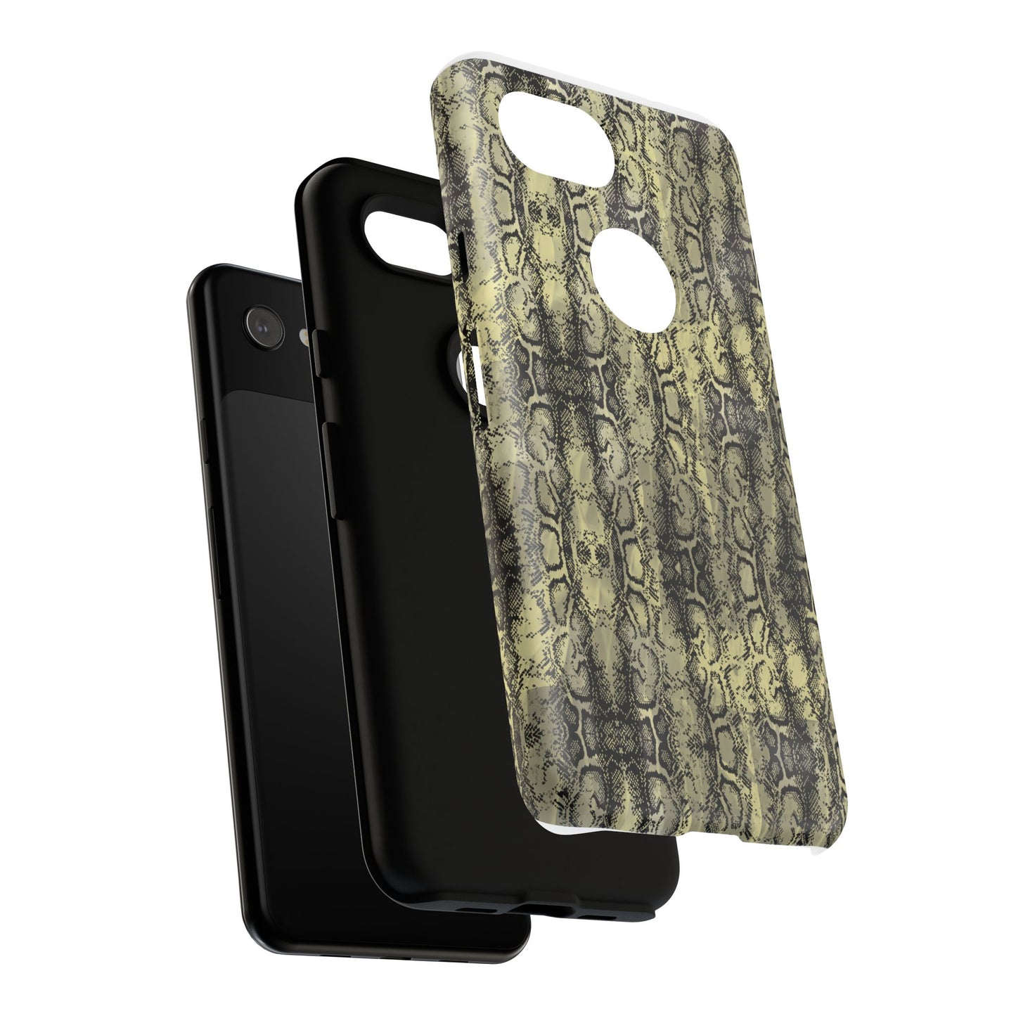 Snake Pattern Phone Case – Tough & Stylish Protection for Your Device  Show off your wild side while keeping your phone protected with this sleek snake pattern case—designed for both fashion and function.