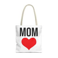 Mom Love Tote Bag | Perfect for Mother's Day, Birthday Gift, Grocery Shopping, Personalized Gift, Eco-Friendly